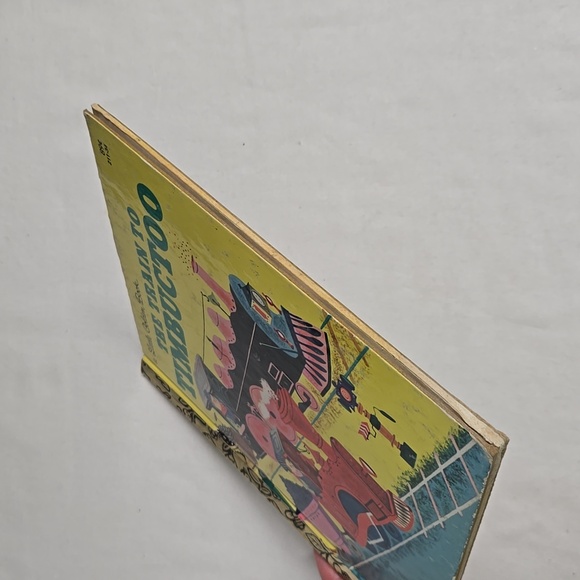 Vintage Little Golden Book "The Train To Timbuctoo" 1979 Good Used Condition - Picture 3 of 16